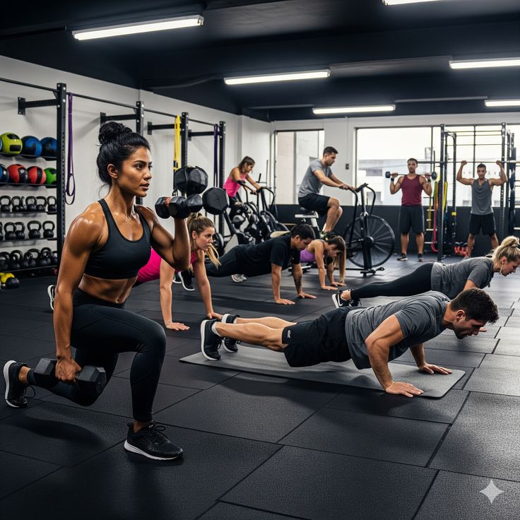 Gym interior